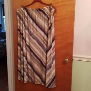 Susan Graver Liquid Knit Maxi Skirt - Petite